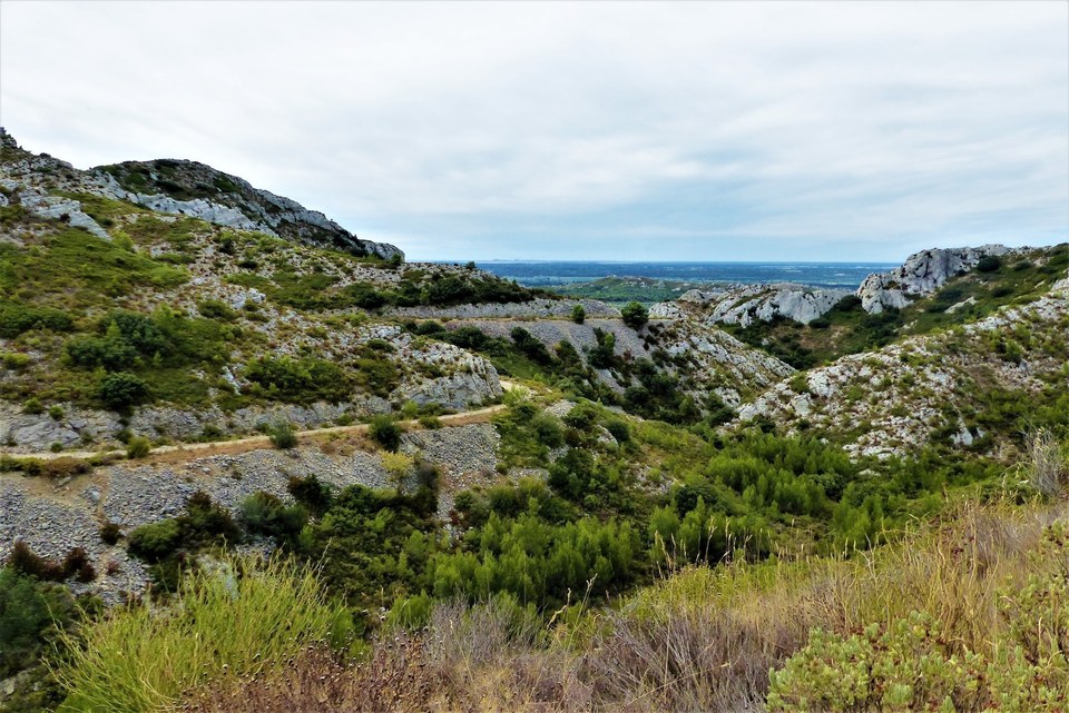 Vue depuis la piste des Lombards