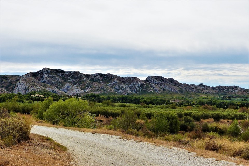 Vue sur la crête des Grands Calans