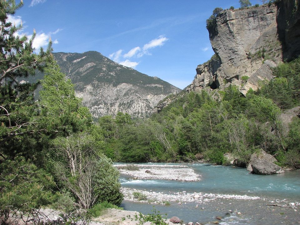 Les berges du Guil
