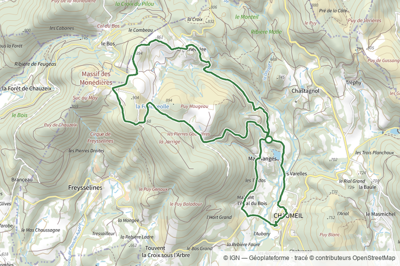 Balade Autour de Chaumeil