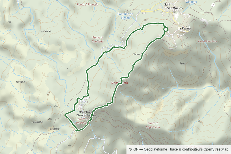 Boucle du Monte Santu