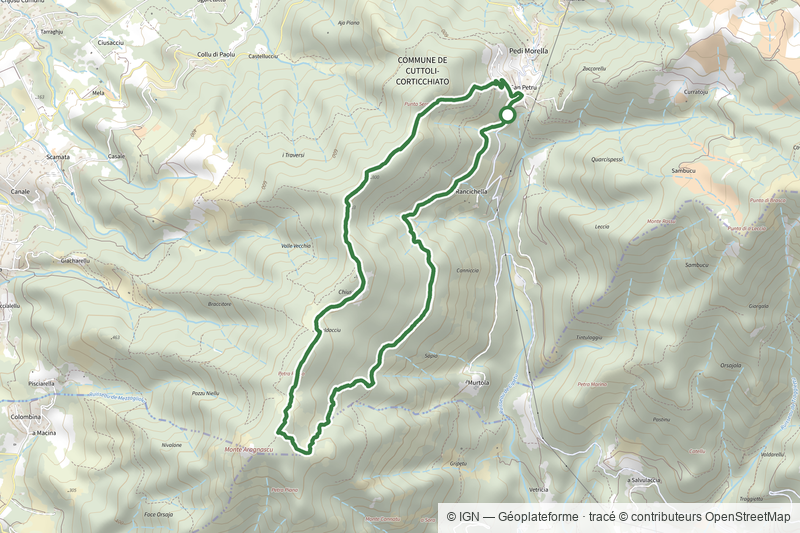 Boucle du Monte Aragnascu
