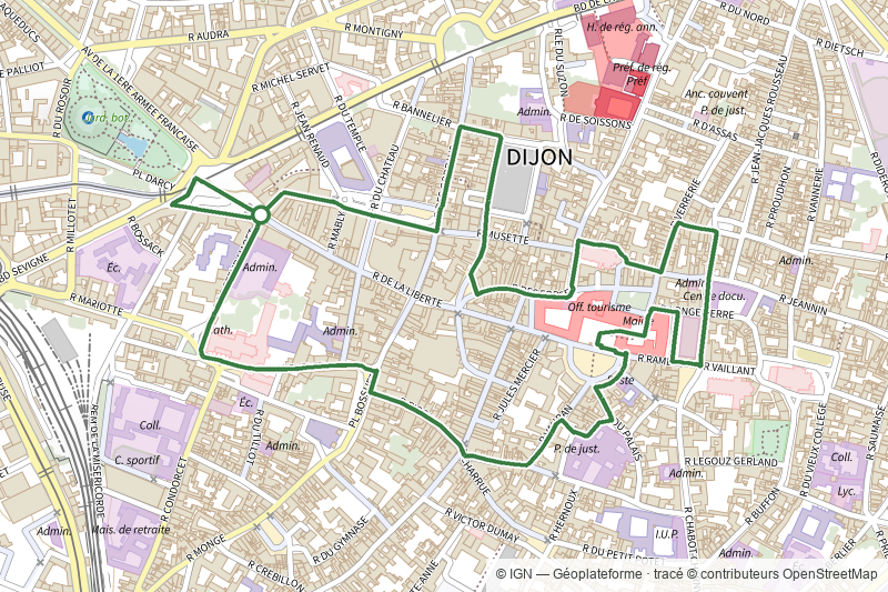 Parcours de la Chouette