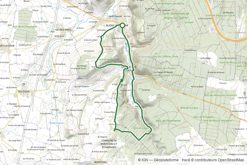 Chemin des Sources de l'Ouche (B)
