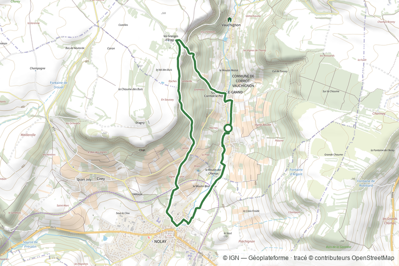 Circuit de Saint-Antoine par la Voie Romaine
