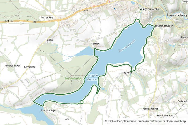 Circuit de l'étang du Coronc