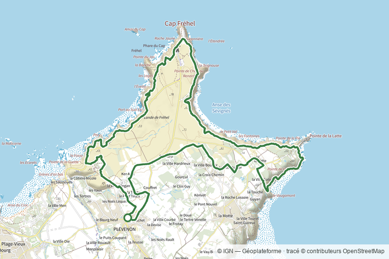 Des Landes aux Deux Pointes