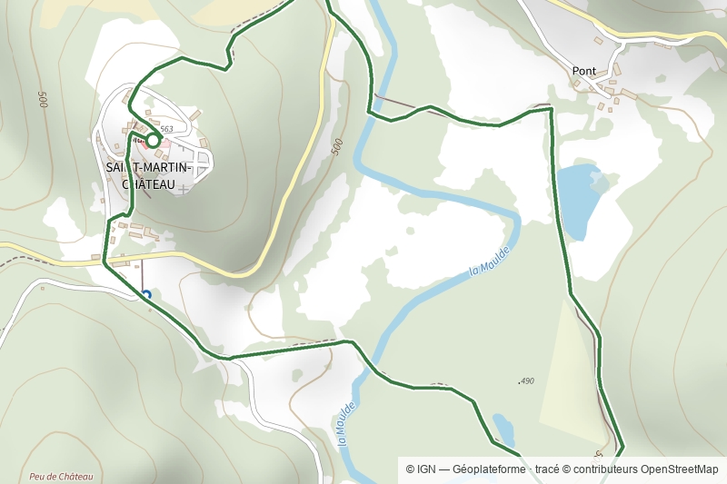Chemin de découverte de la vallée de la Maulde