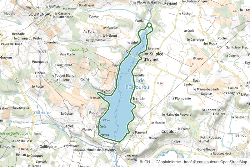 Tour du lac de Lescouroux