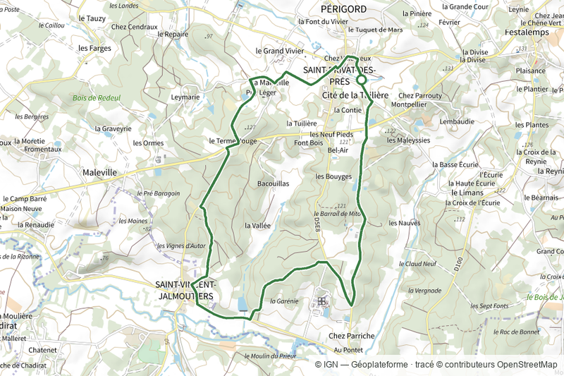 Boucle de Saint-Privat-des-Prés