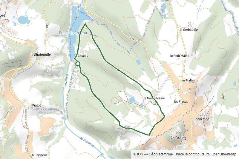 Boucle de l'Etang du Coucou