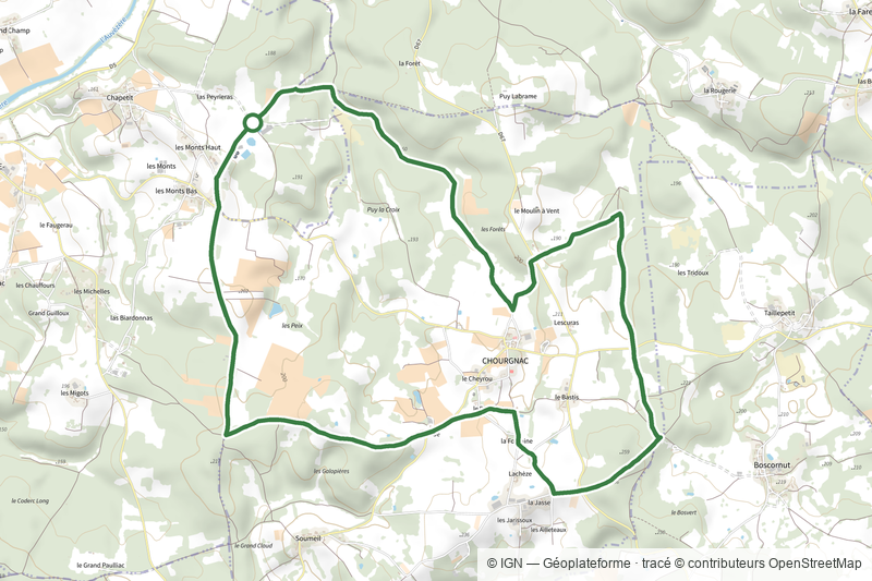 Boucle de Chourgnac d'ans