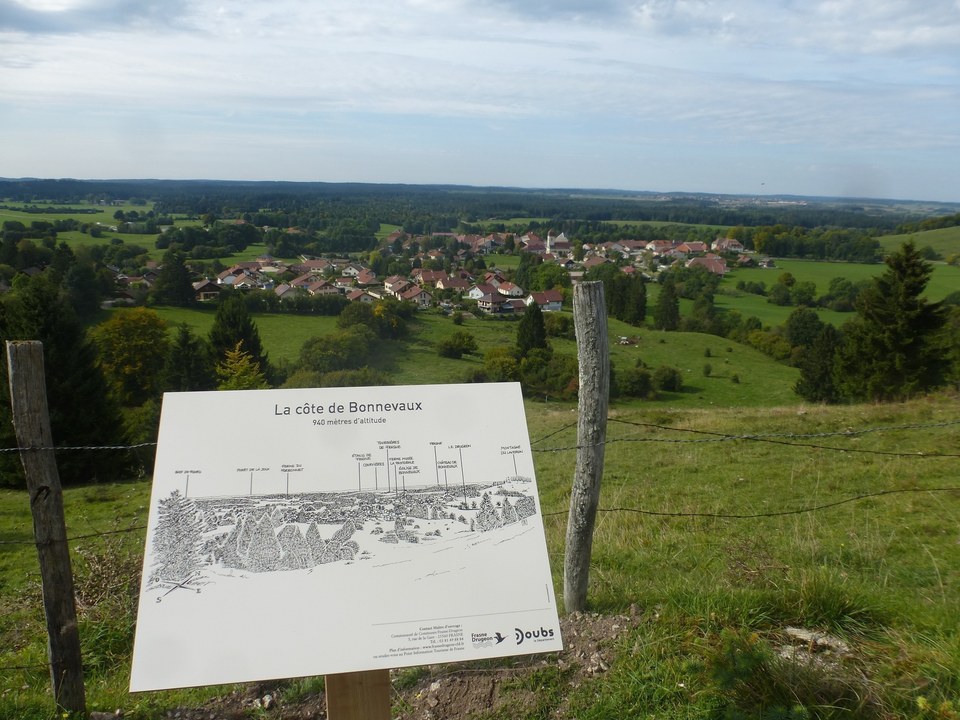 Le village de Bonnevaux