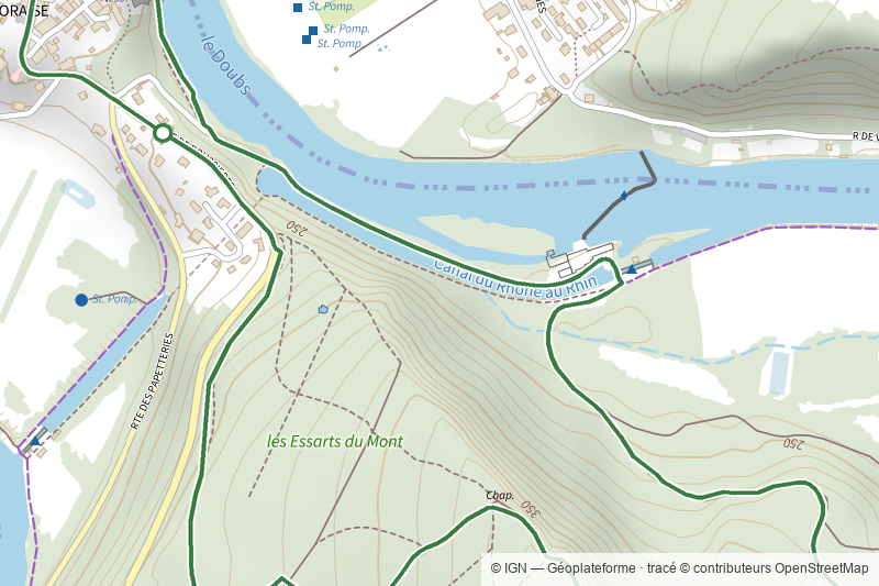 Sentier de Notre Dame du Mont