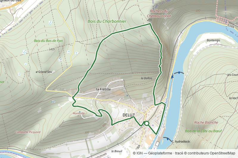 Sentier du Château Loriot