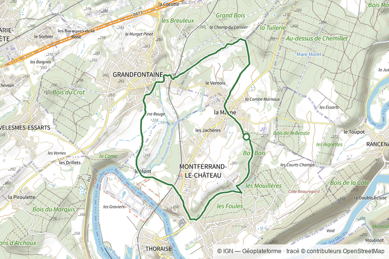 Sentier de Béthanier-la-Marne