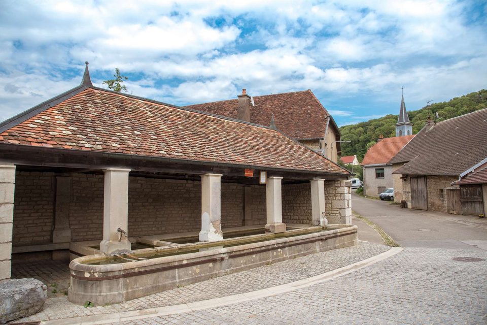 Centre du village de Tallenay