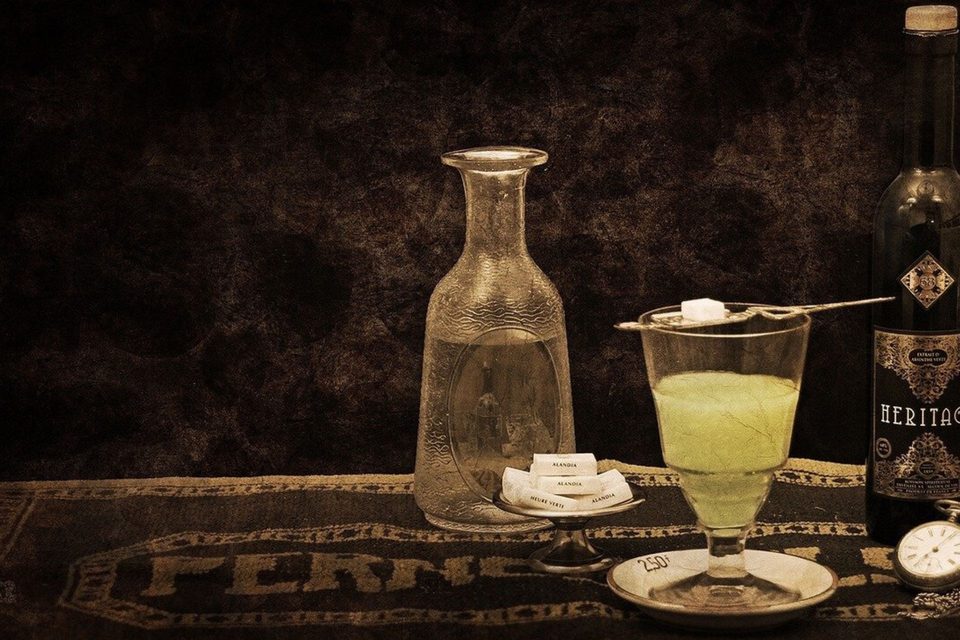 Rituel de la dégustation d'absinthe