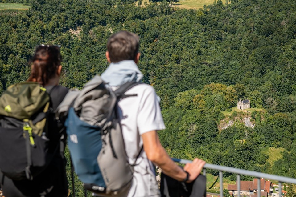 Val de Cusance (variante par la Croix de Saint-Erminfroid)
