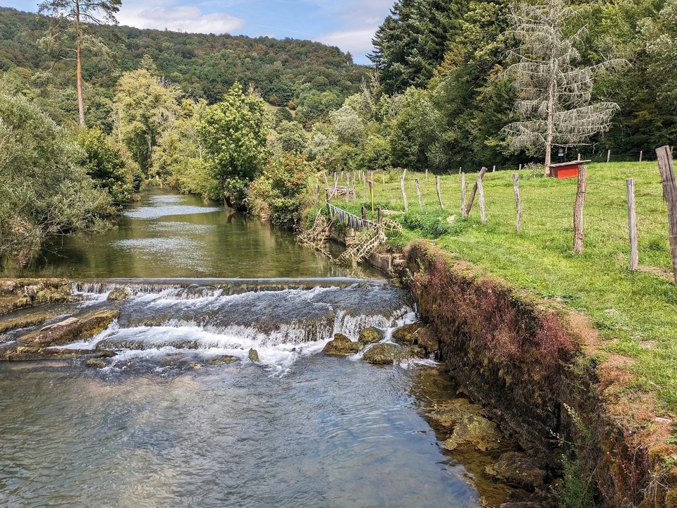 Passage au dessus du Cusancin