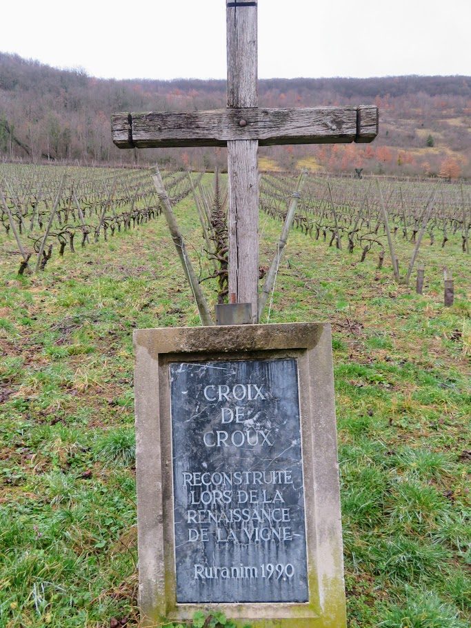 Vuillafans, Vignes de Croux