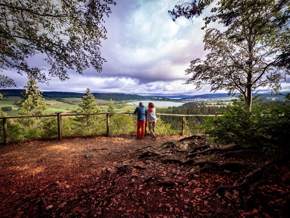 Balade au belvédère des Deux Lacs