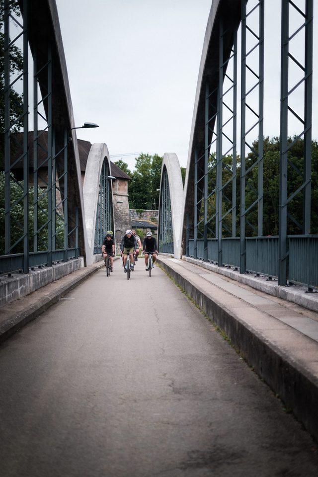 Traversée du Doubs en gravel
