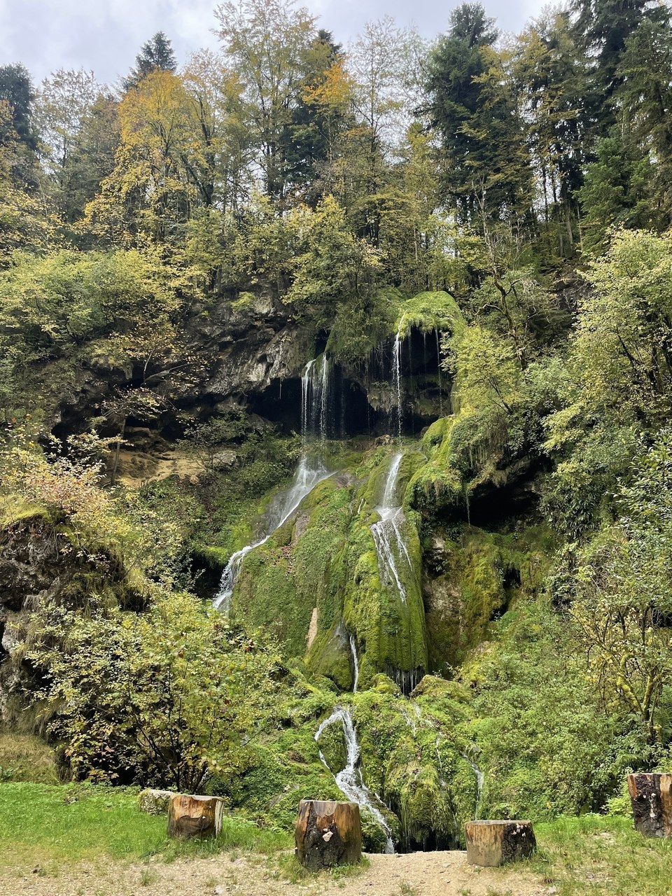 Cascade du Moulin de Vermondans