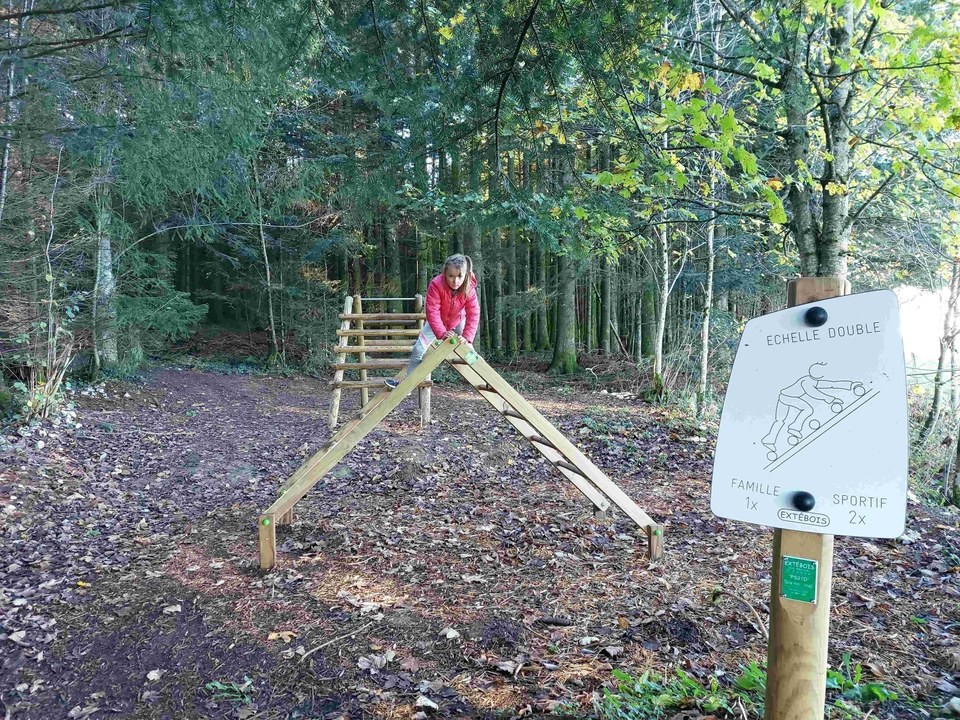 Sport & bien-être en forêt, parcours sportif , sentier fermé en mars 2026 pour cause d'exploitation forestière