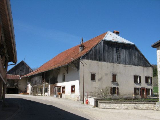 Ferme typique au hameau de Chantegrue