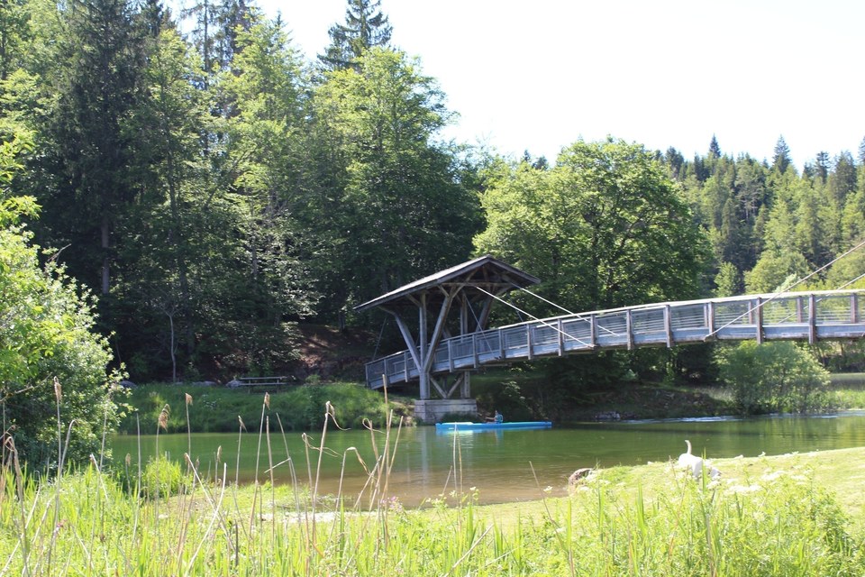 Passerelle du Lac de Saint Point