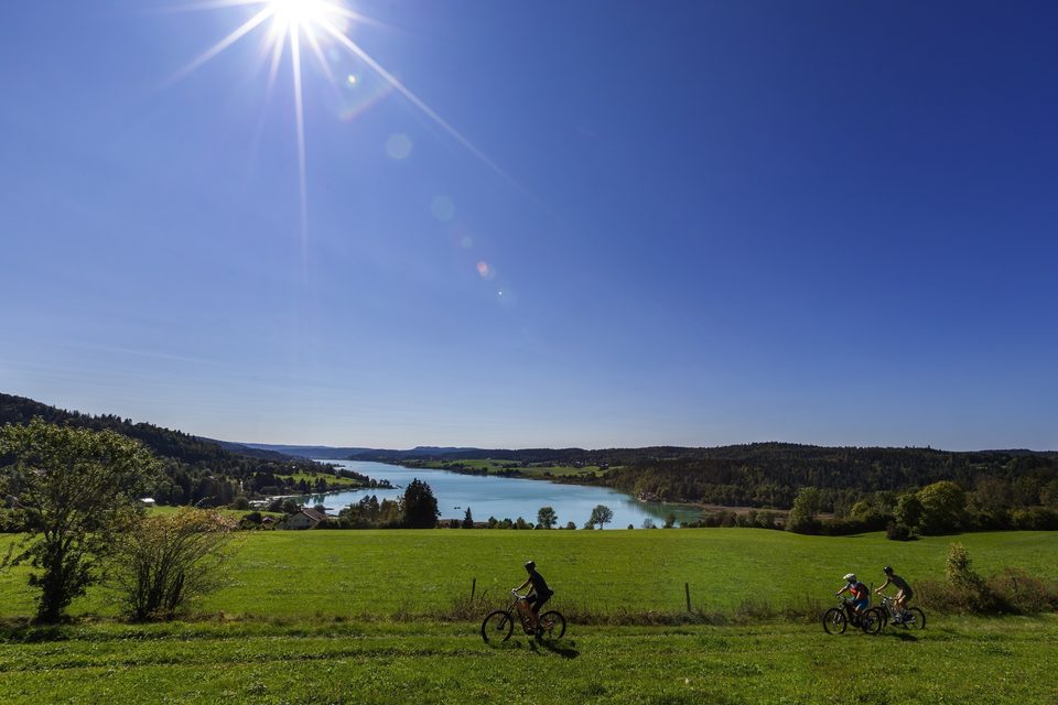 Jolie vue du bout du lac
