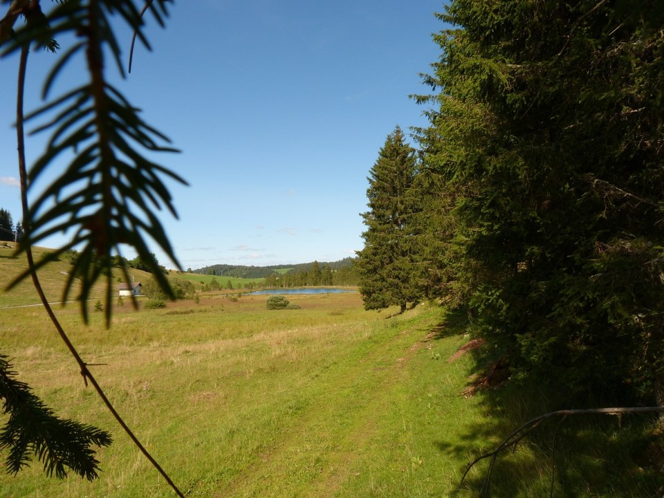 Combes et lac de Reculfoz