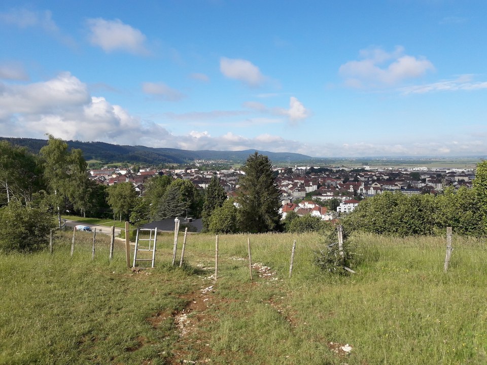 Vue sur Pontarlier