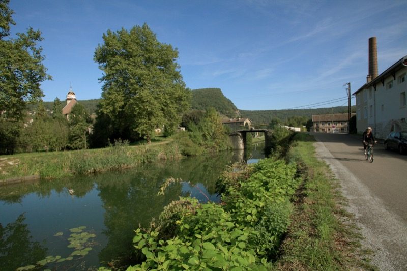 Deluz vue depuis le canal