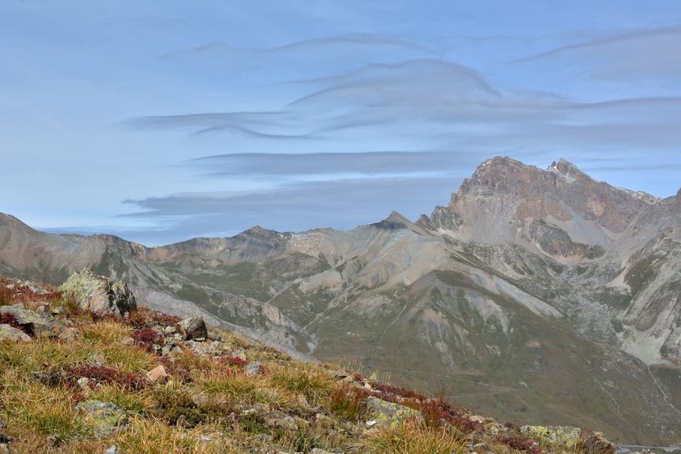 le Grand Galibier depuis le glacier de Laurichard