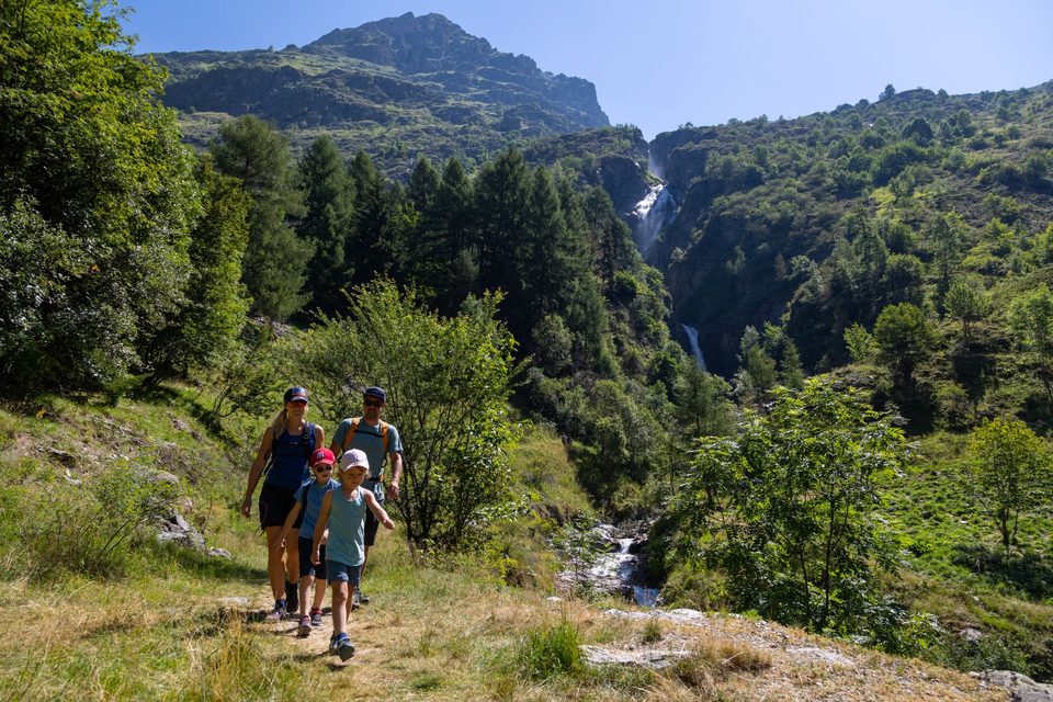 Vallon de Navette, cascade du Buchardet