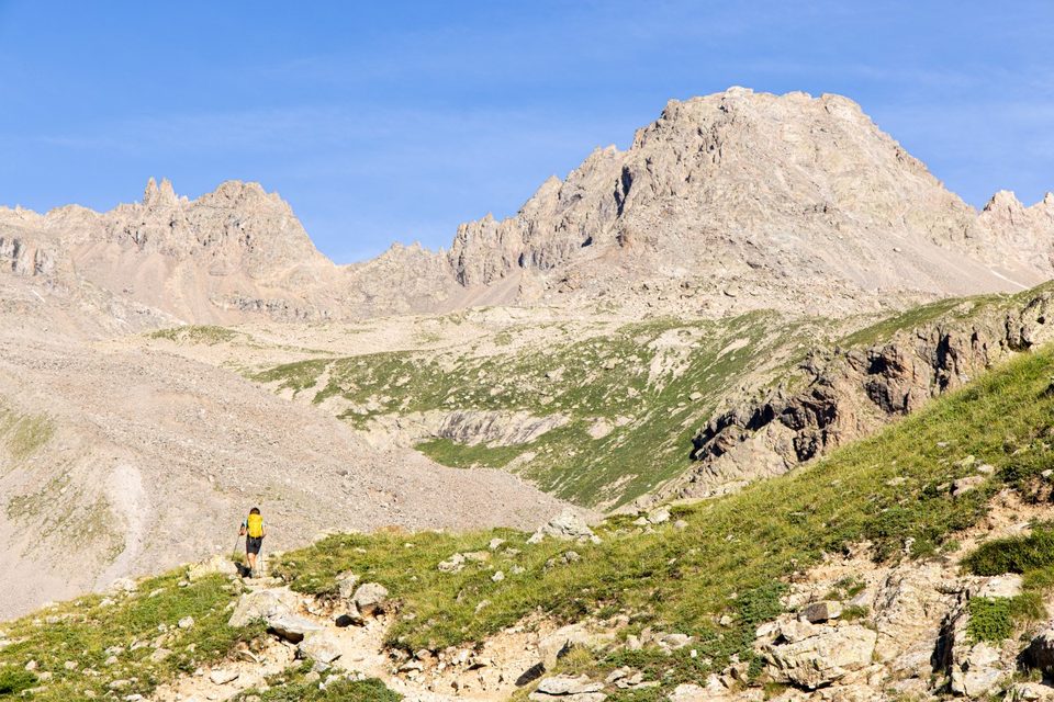 Montée au lac de Combeynot