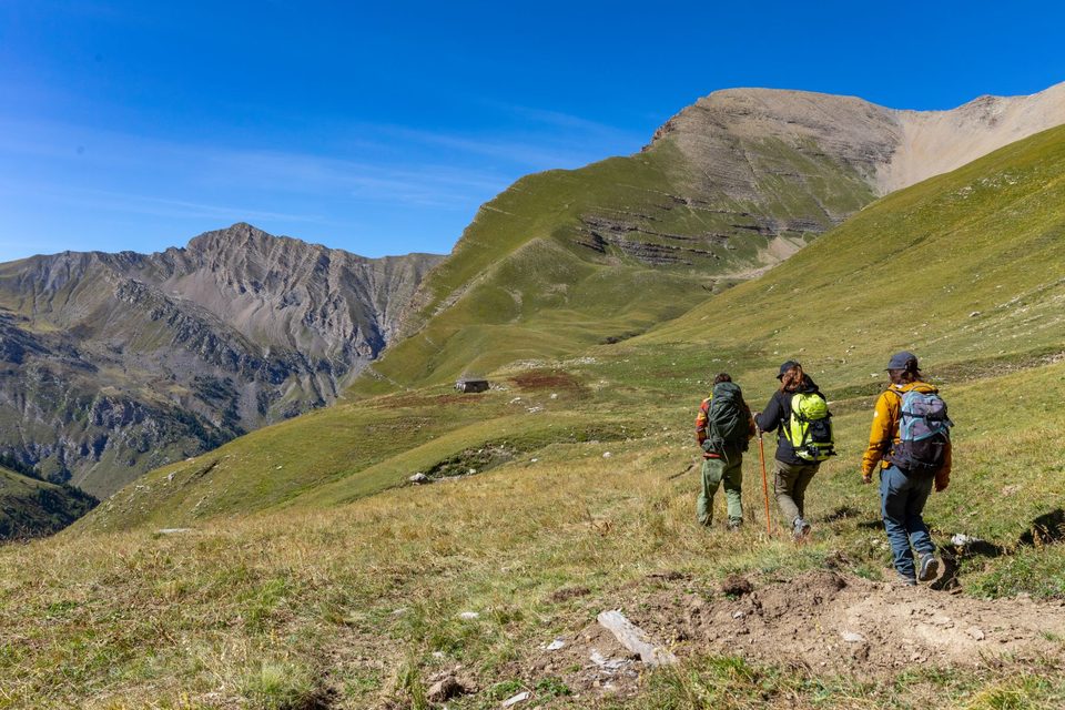 Descente du vallon de Chargès