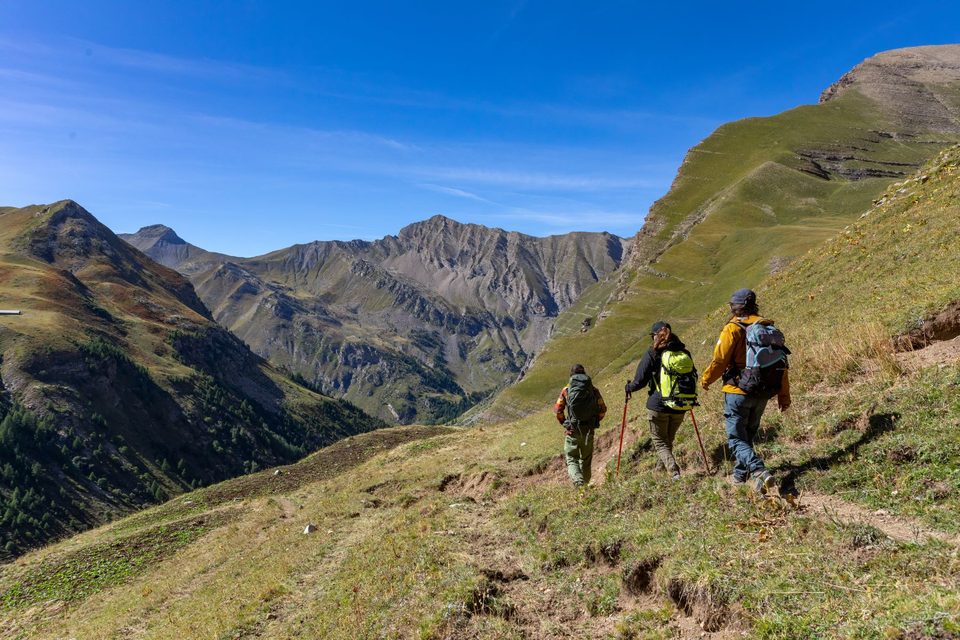 Descente du vallon de Chargès
