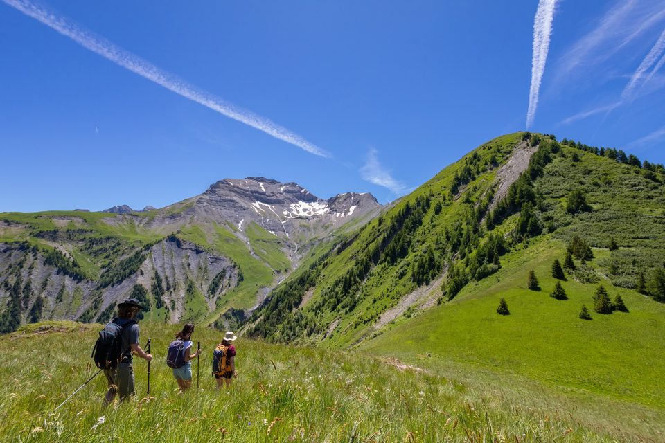Descente de la Tête de Louis XVI, col de Corbière