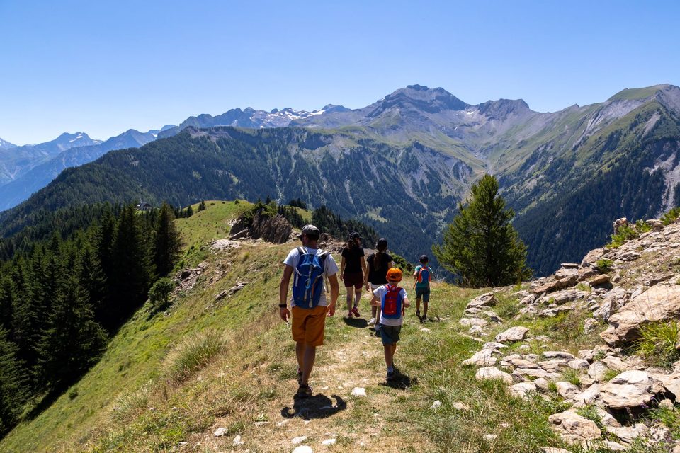 Descente du promontoir de Prégentil