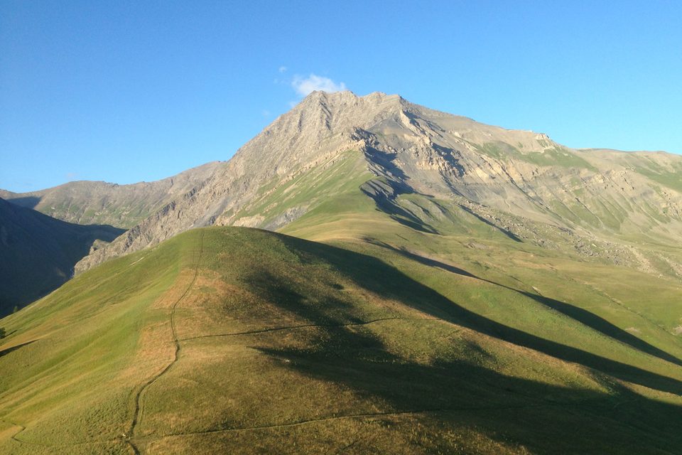La crête de l'Aiguillon