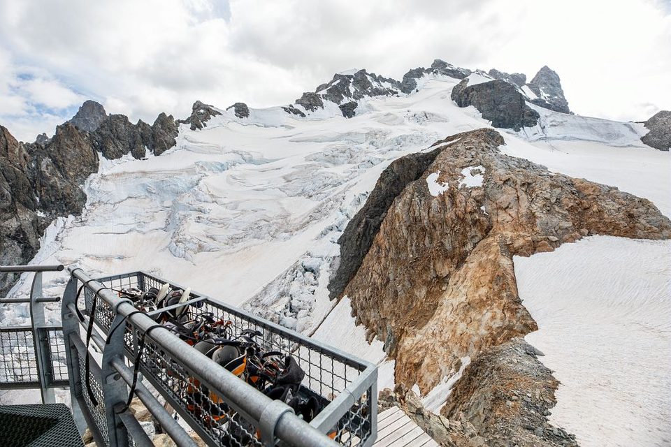 Point de vue depuis le refuge de l'Aigle