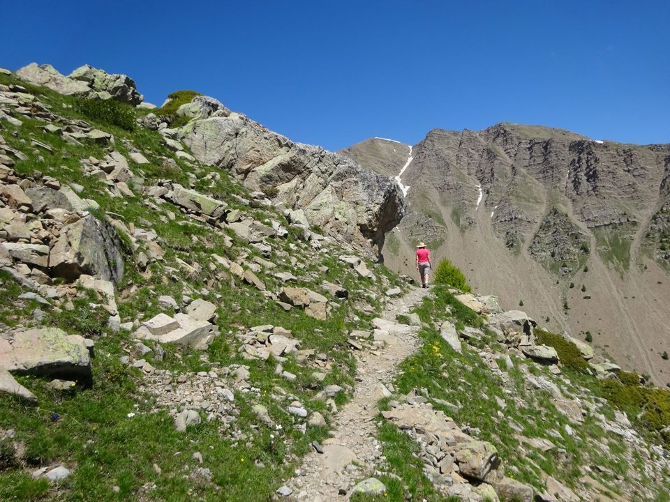 La montée vers le Mont Guillaume
