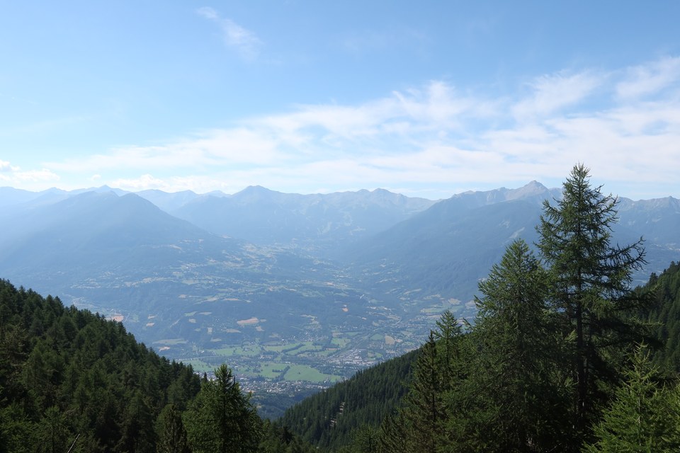 Vue vers la vallée des Orres
