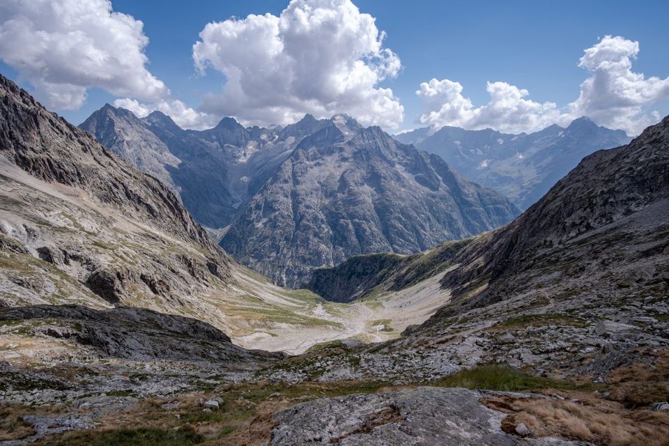Vallon du Soreiller depuis le refuge