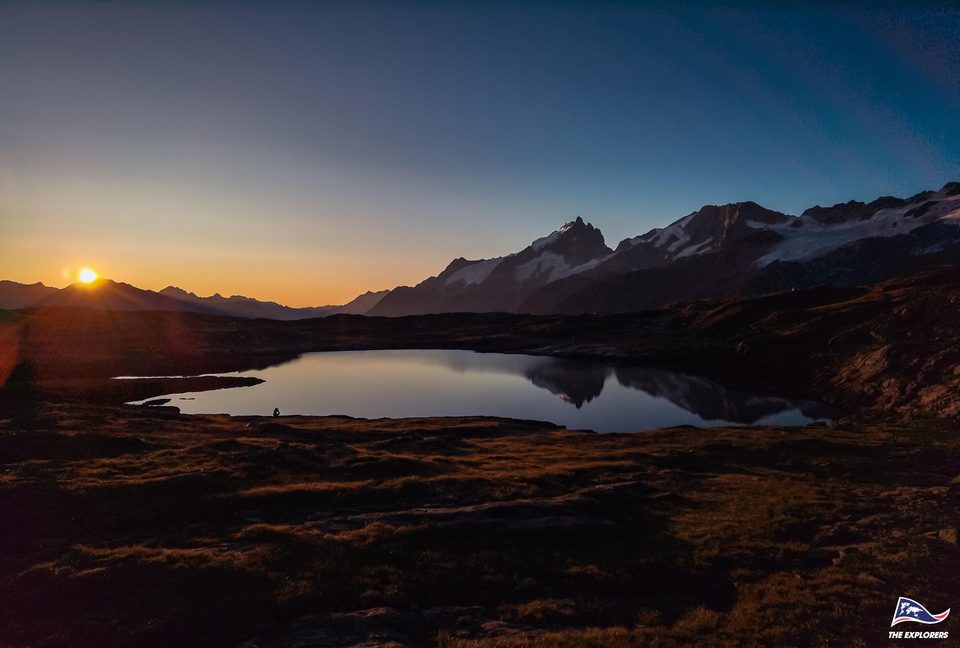 Le plateau d'Emparis et ses lacs - lac noir et lac lérié