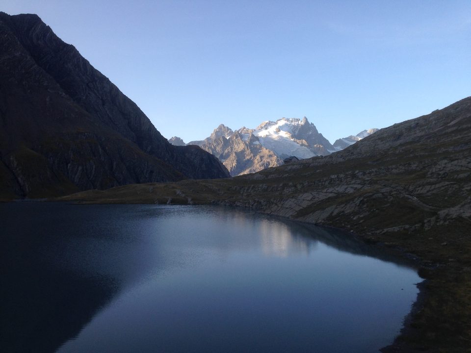 Lac du Goléon au petit matin
