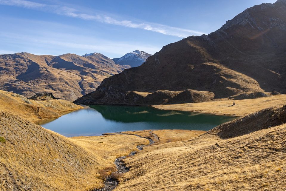 Vue sur le lac des Cordes